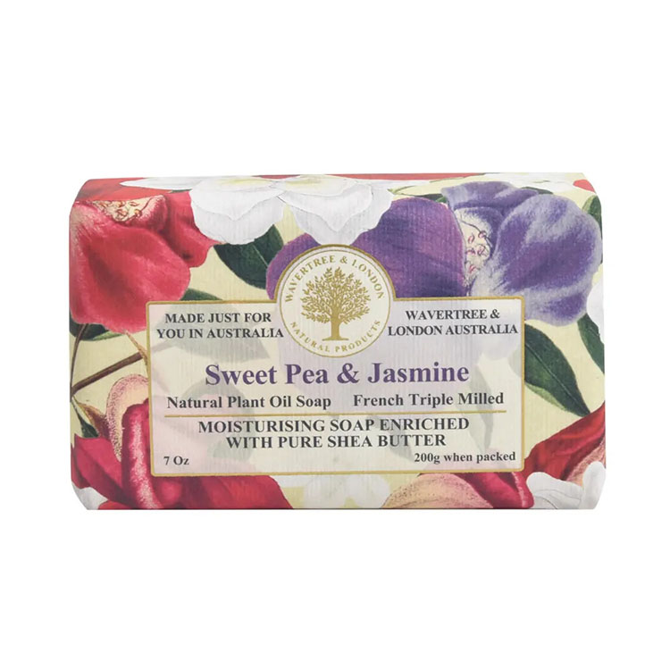 Wavertree & London Australia Bar Soap - Sweet Pea & Jasmine - 200gr