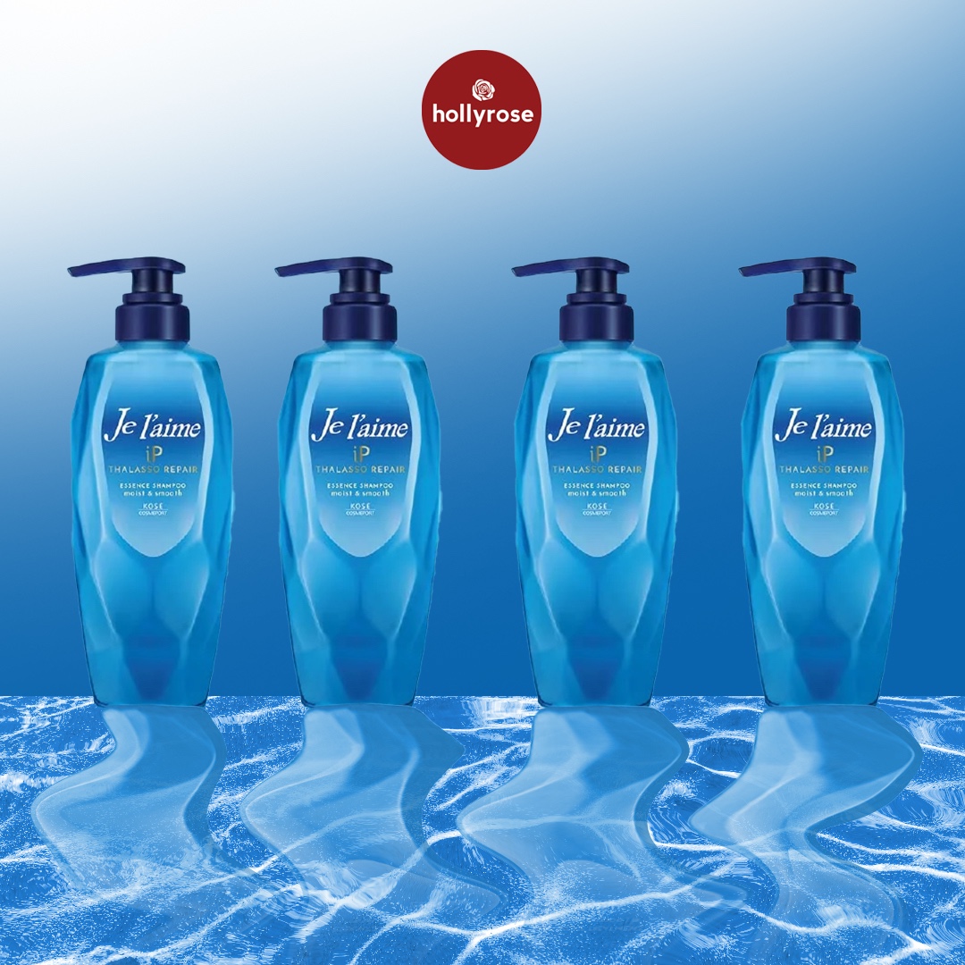 Kose Je L'aime - Essence Moist Shampoo and Smooth - 480ml