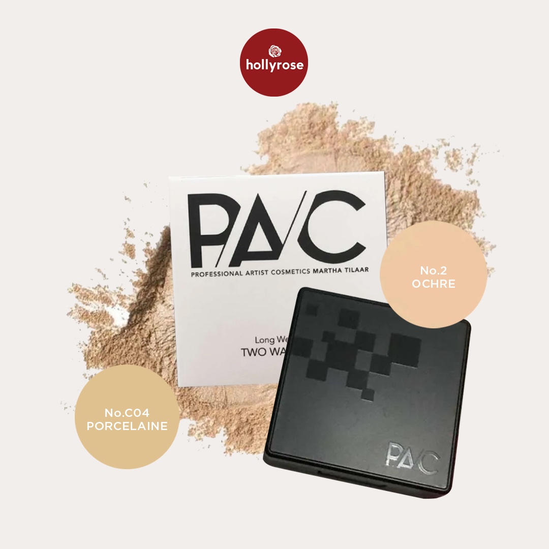 Pac Bedak Twc Long Wearing Two Way Cake - No. 02 Ochre - 9gr