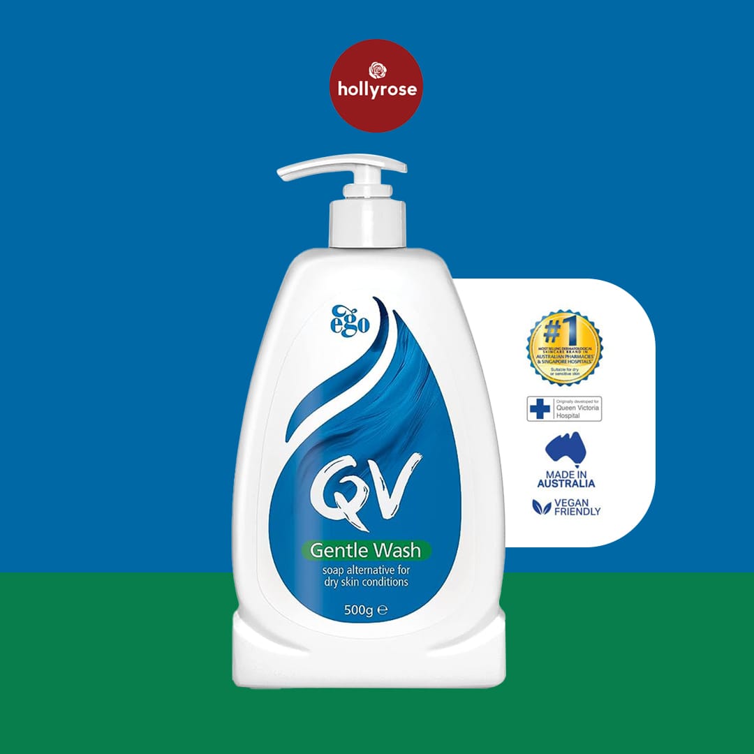 Qv Gentle Wash Re-Hydrates Dry Skin - 500ml