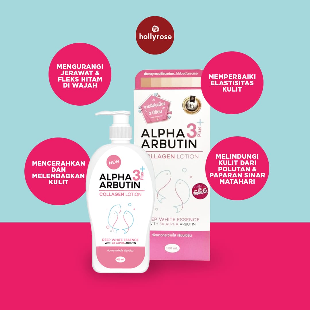 Alpha Arbutin Collagen Lotion Deep White Essence - 500ml