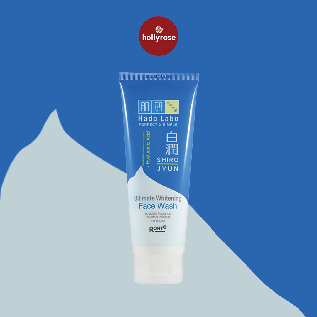 Hadalabo Shirojyun Ultimate Whitening Face Wash - 100gr