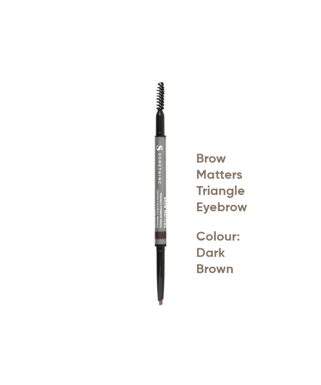 Somethinc Brow Matters Triangle Eyebrow Pencil - 2. Dark Brown