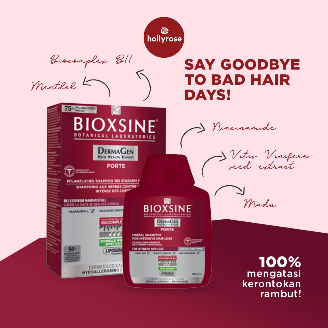 Bioxsine Dermagen Forte Herbal Shampoo - 300ml  