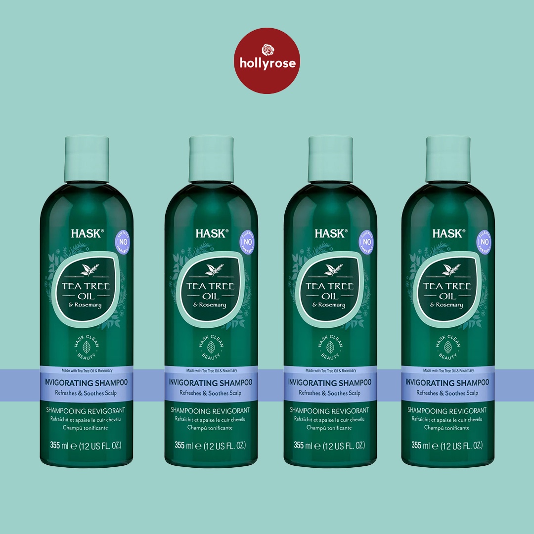 Hask Tea Tree Oil and Rosemary Invigorating Shampoo - 355ml