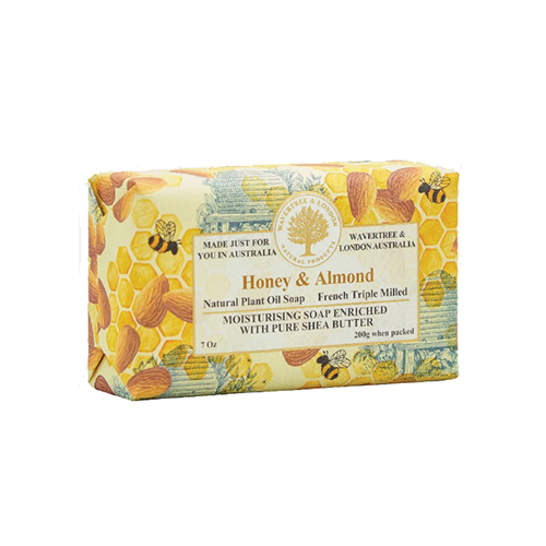 Wavertree & London Australia Bar Soap - Honey & Almond - 200gr